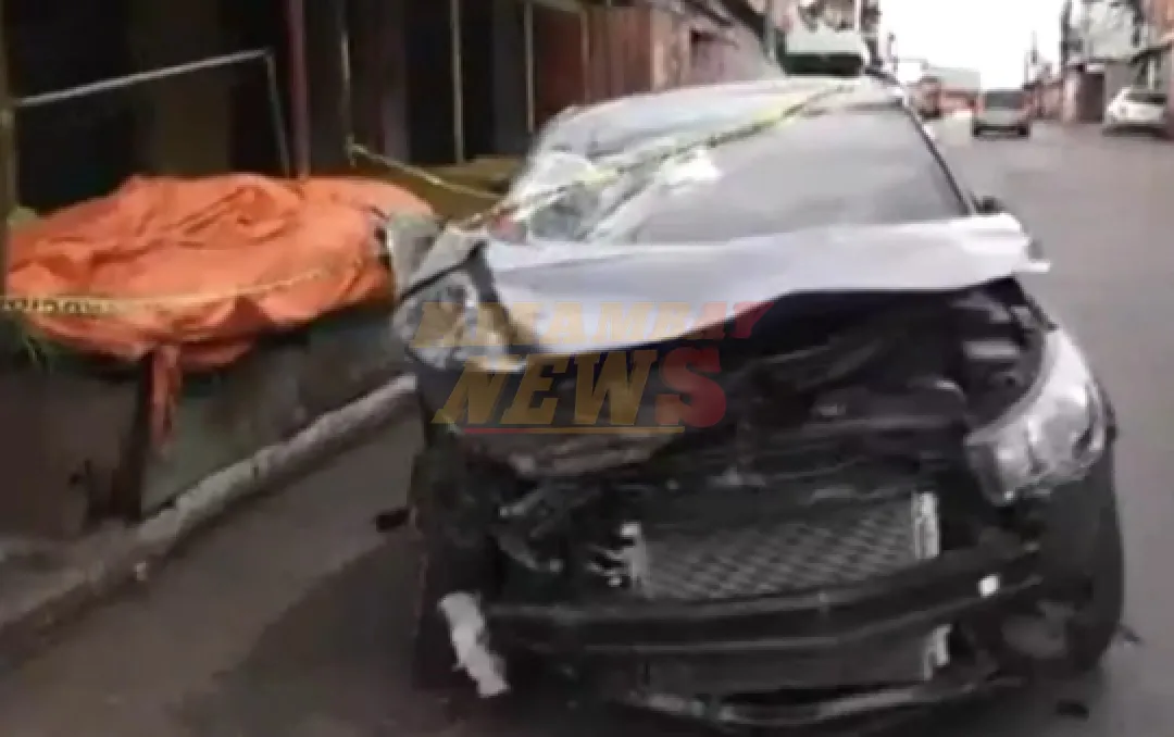 Grave accidente y vuelco en el Mercado 4