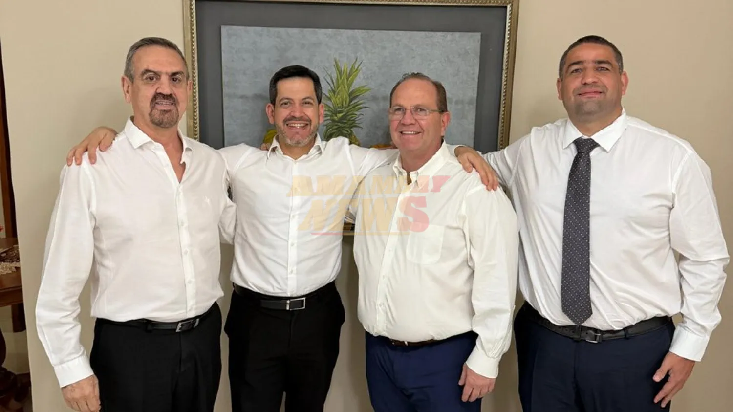 Diputados de Honor Colorado se reunieron con Camilo Pérez en muestra de apoyo