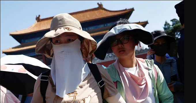 China registra temperatura de 52,2 °C, un récord para mediados de julio