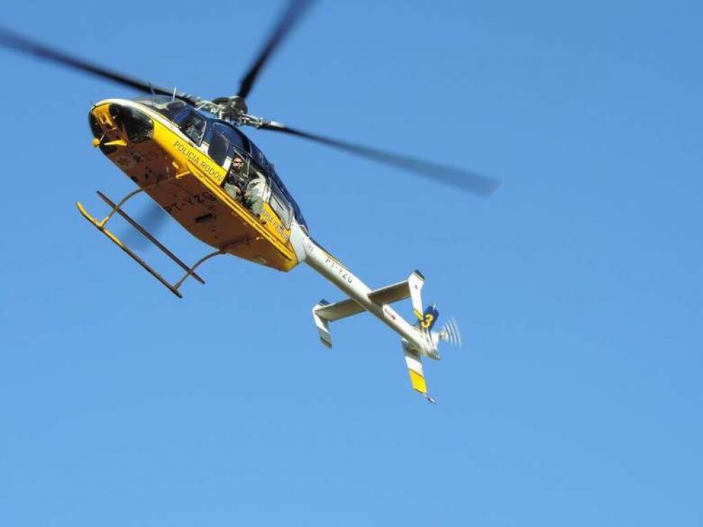 PRF usará helicóptero para controlar BR-463 los días del Black Friday