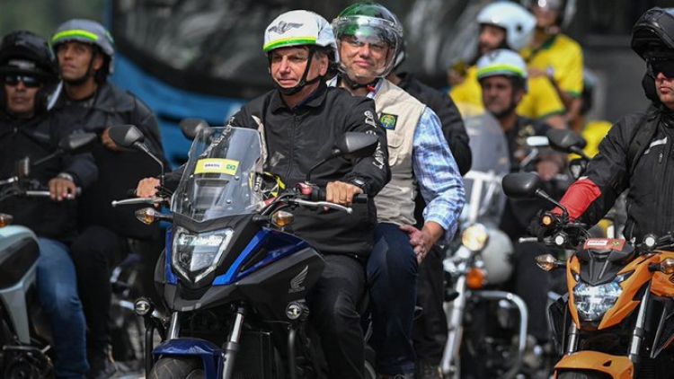 Bolsonaro será multado si no usa barbijo en caravana de motos, advirtió el gobernador de San Pablo