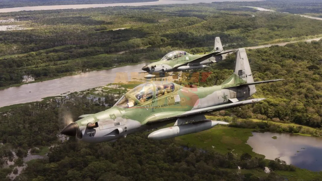 Con Super Tucano interceptan vuelos irregulares durante cumbre del BRICS en Río de Janeiro
