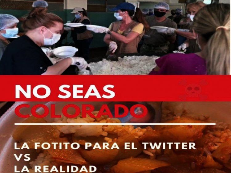 Critican "comida" de la primera dama