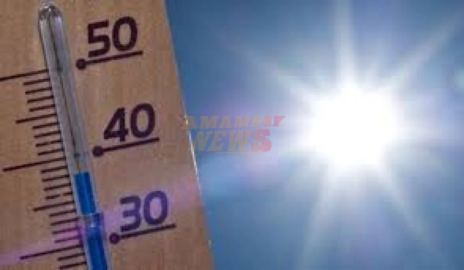 Anuncian jornada con altas temperaturas para este viernes y el fin de semana