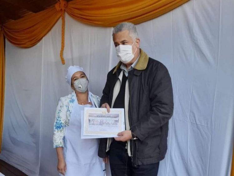 Comisión del Comedor San Francisco homenajeó a José Carlos Acevedo
