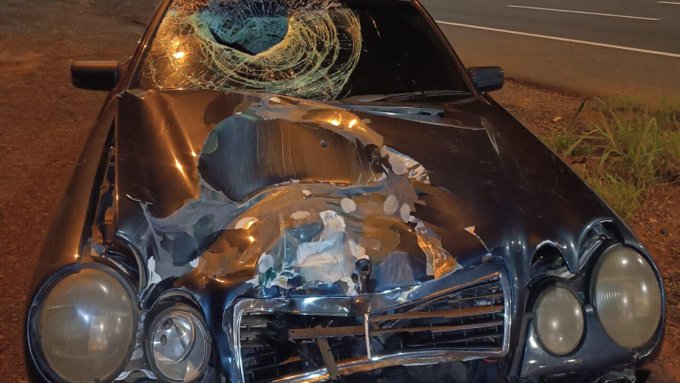 Familia iba en moto y muere en terrible accidente de tránsito en Piribebuy