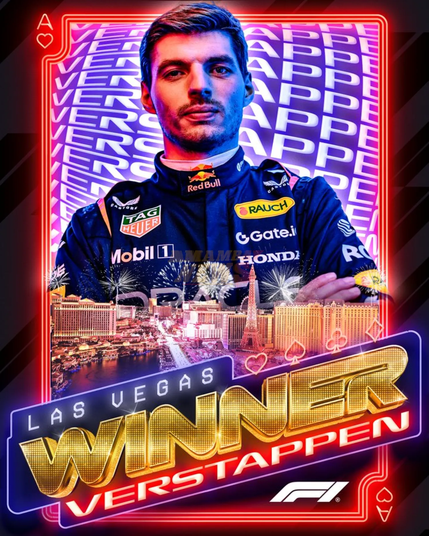 Max Verstappen no comete ningún 'pecado' y gana el Gran Premio de Las Vegas