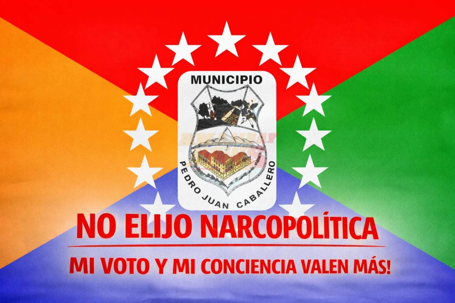 No elijas a un narcopolitico para intendente de tu ciudad