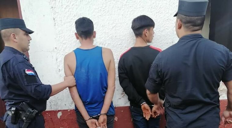 Dos robacables caen infraganti en Encarnación