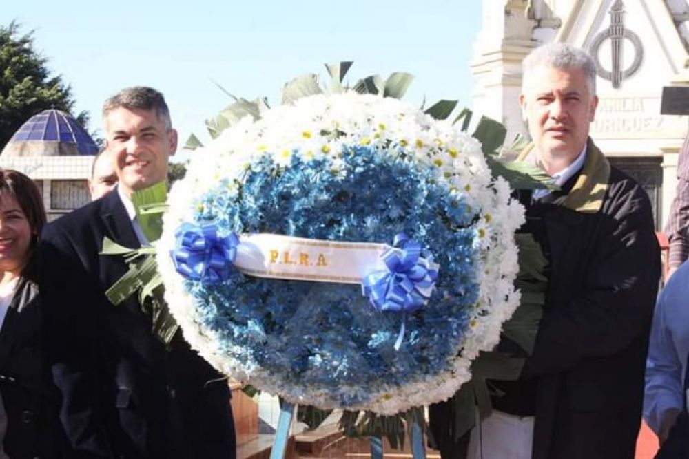 José Carlos y Ronald Acevedo rindieron homenaje a liberales de Amambay