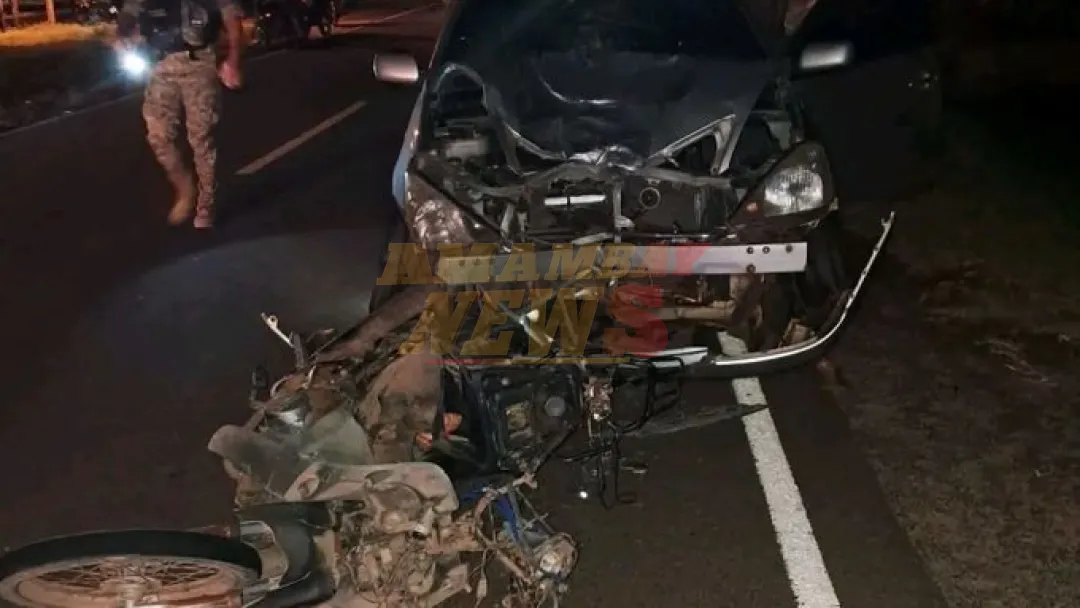 San Pedro: Una motociclista pierde la vida al chocar en Año Nuevo