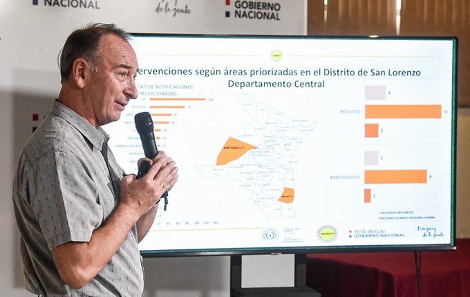SENEPA intensifica intervenciones en Central y Capital