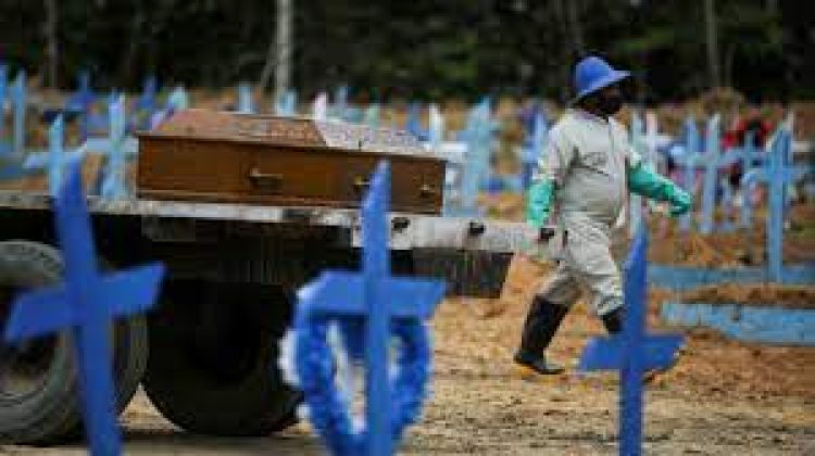 Covid-19: Brasil registra 506 muertes en 24 horas