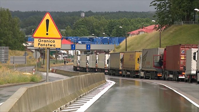 Polonia cierra completamente el tráfico de mercancías con Bielorrusia