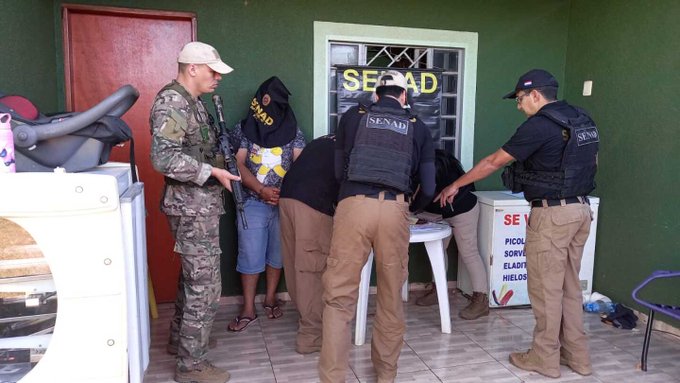 Detienen a hermanos unidos por el tráfico de crac en Pedro Juan Caballero