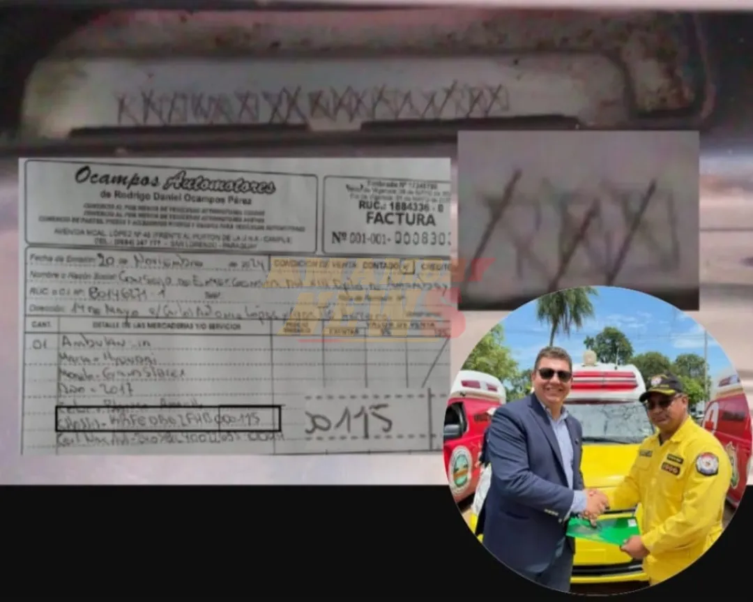 Gobernador Juancho Acosta bajo investigación por compra de ambulancias con chasis adulterados