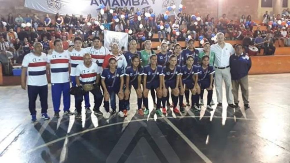 Nacional femenino de salón: Amambay goleó y clasificó