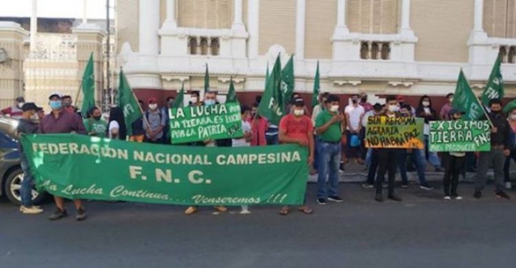 Rechazan intención de modificar el Estatuto Agrario: Quieren cambiar la forma para poder blanquear