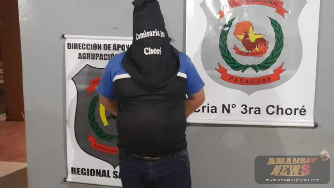 Conocido locutor de Choré fue detenido por maltratos contra su pareja