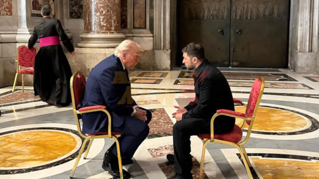 Trump se reúne con Zelenski antes del funeral del papa