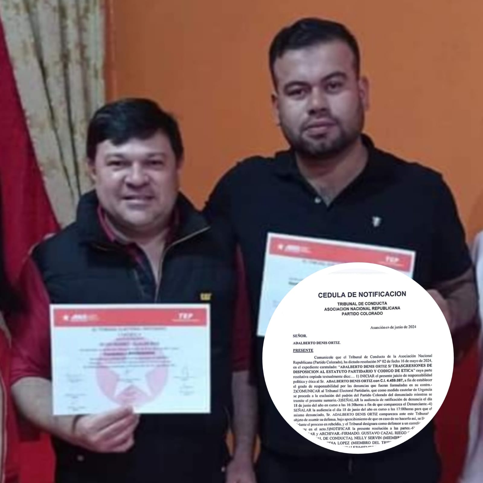 AUDIO: Colorados de Capitán Bado piden expulsión de Beto Denis del partido