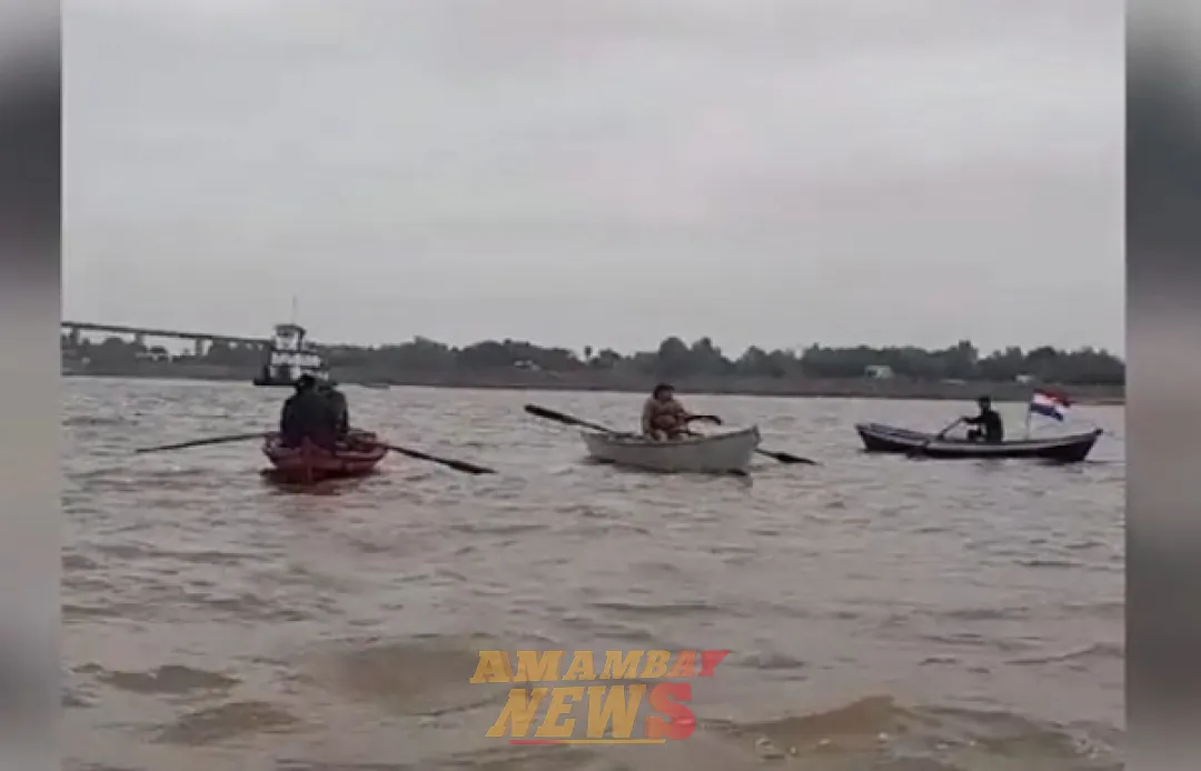 Pescadores bloquean río en protesta contra extracción ilegal