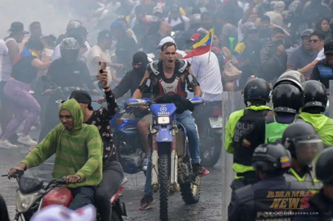 Venezuela en vilo: Protestas estallan tras victoria electoral de Maduro cuestionada por la oposición