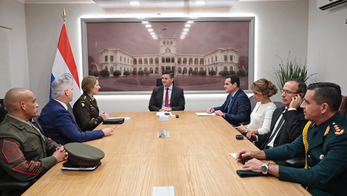 Paraguay y Estados Unidos fortalecen cooperación en defensa y lucha contra el crimen organizado