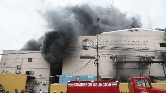 TSJE pretenden someter a peritaje internacional el incendio ocurrido en su sede central
