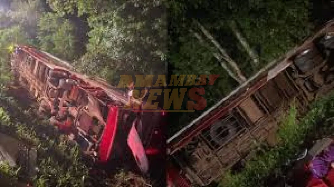 Bus de paraguayos vuelca en Brasil tras ser embestido por un camión
