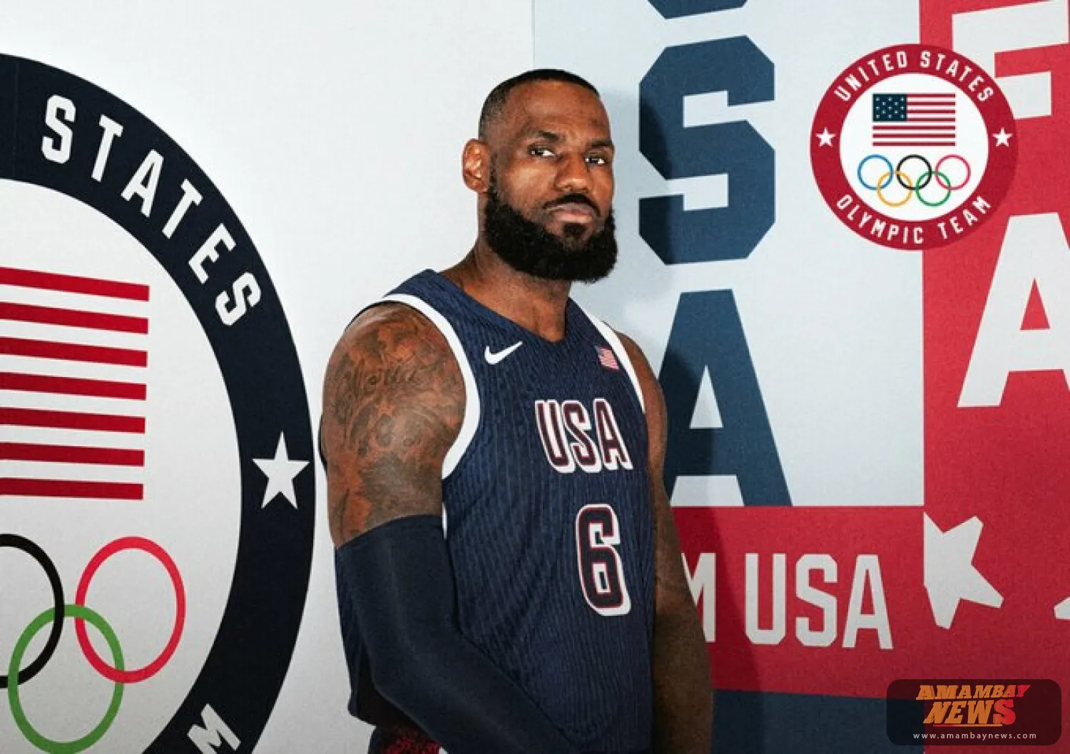LeBron James será abanderado de EEUU en la inauguración de París-2024