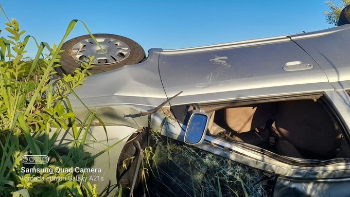 Aparatoso vuelco de vehículo deja un fallecido y cuatro heridos en Concepción