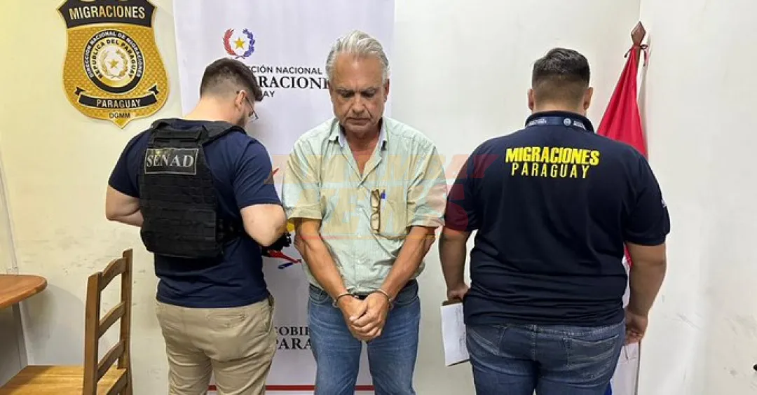 Capturan y expulsan a peligroso criminal buscado por la justicia brasileña