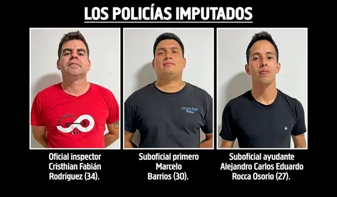 Fiscalía requirió prisión preventiva de policías imputados por extorsión