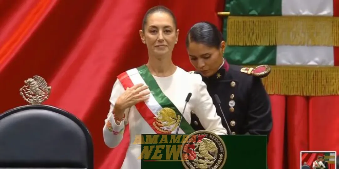 Claudia Sheinbaum asume como primera presidenta de México