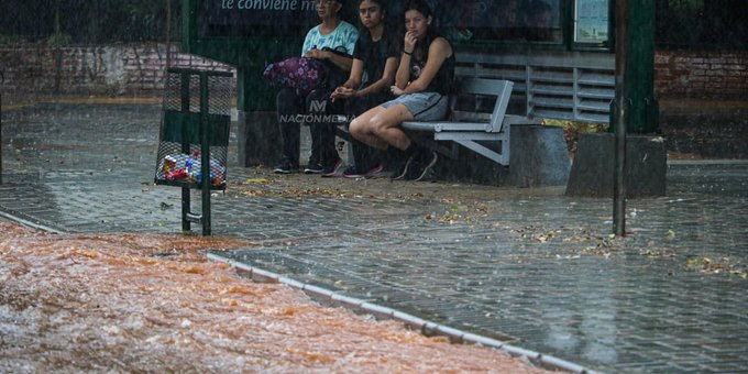 Pronóstico de lluvias y tormentas en gran parte del país para este miércoles
