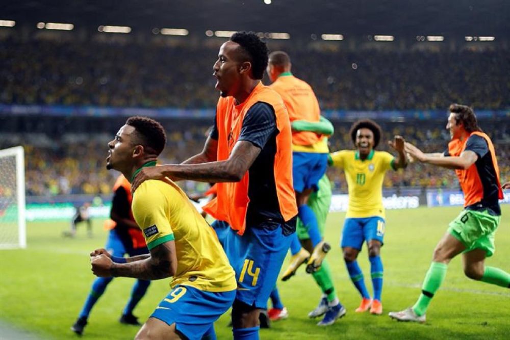 Gabriel Jesús y Firmino envían a Brasil a la final de la Copa América