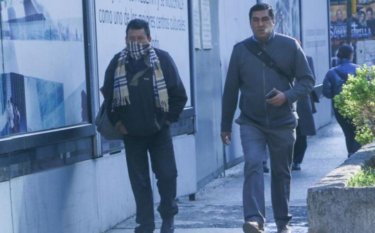 Jueves frío a cálido y con temperatura máxima de 21°C