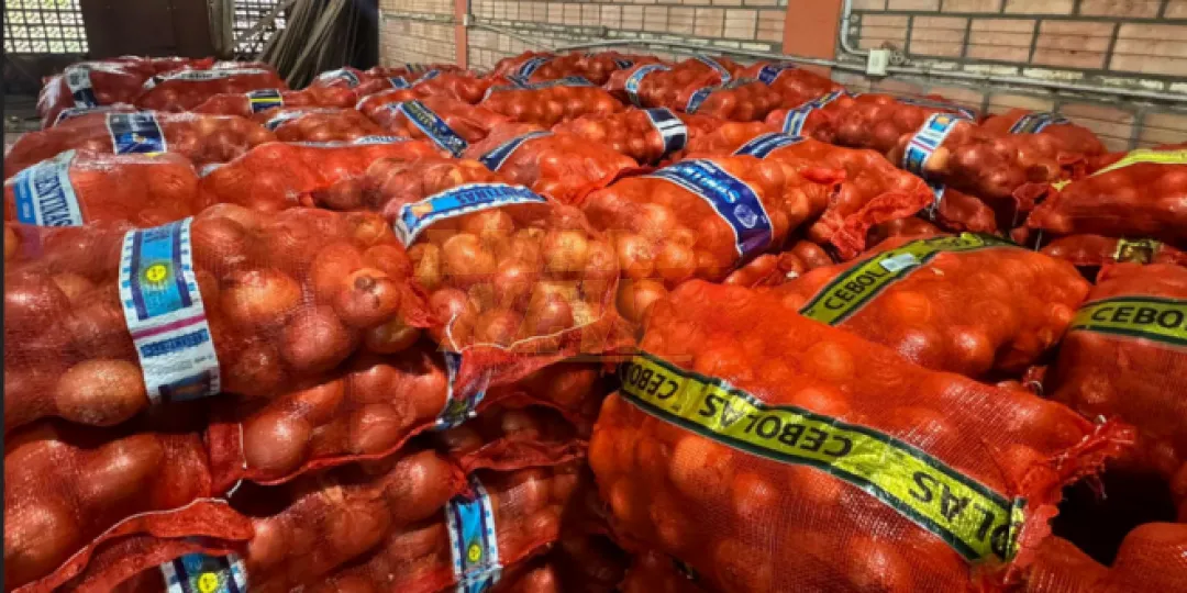 DNIT incauta más de 41 toneladas de productos frutihortícolas en Ñemby