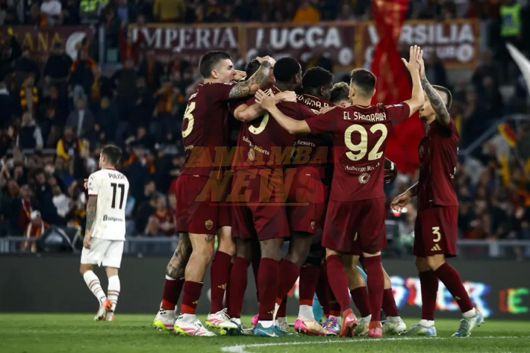 La Roma venció al Milan y se mete de lleno en la pelea por un puesto en la Champions League