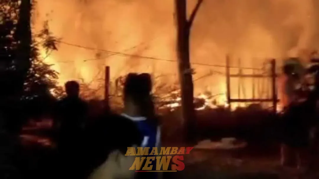 Fuego puso en peligro a barrios de Concepción