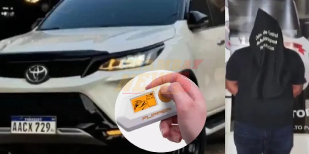 Usan moderno dispositivo para robar autos de alta gama: cae miembro de la banda “Flipper”