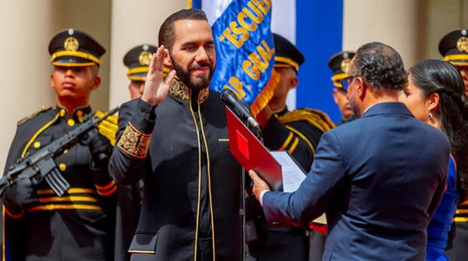 EEUU felicita a Bukele tras jurar a su segundo mandato