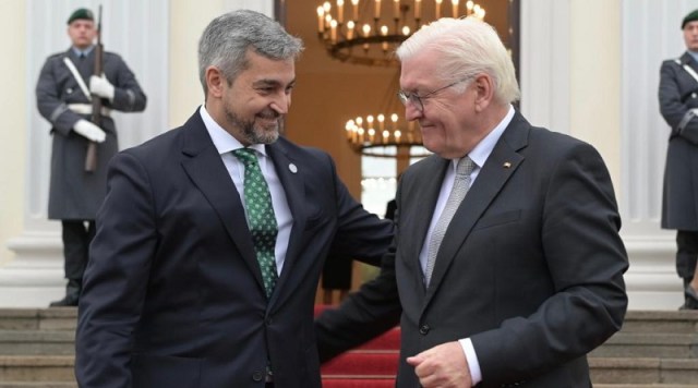 Marito se reunió con su par de Alemania, Frank-Walter Steinmeier