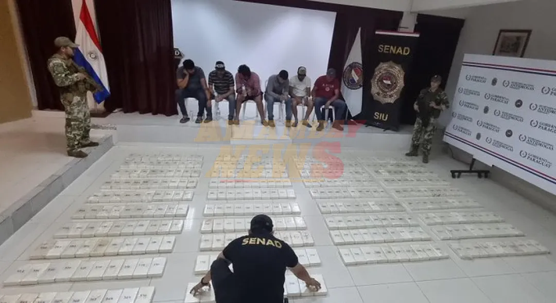 Operativo Perla Negra: Seis detenidos tras incautación de más de 456 kilos de cocaína