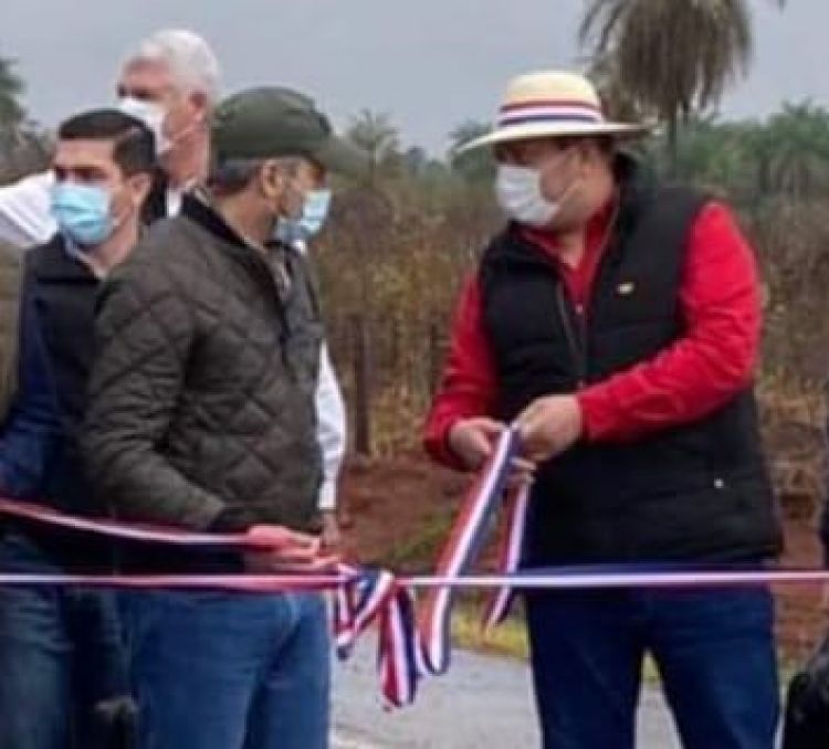 Diputado Juancho Acosta alaba obra de Marito en Concepción y se olvida de Amambay