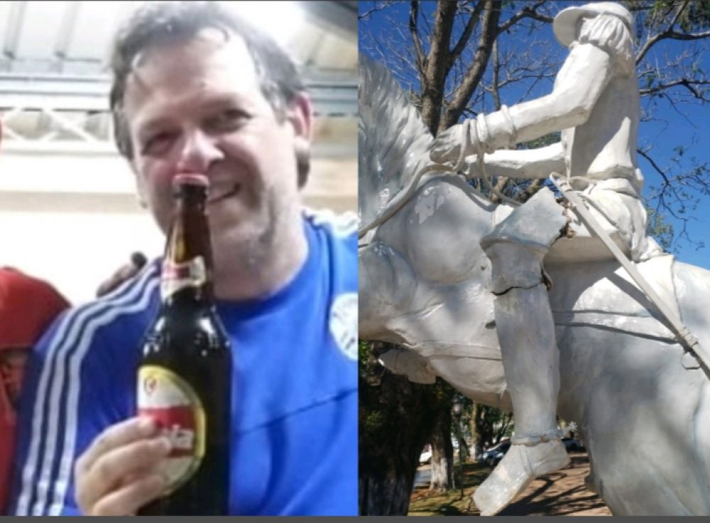 El Caballo de Oro de Don Pedro amaneció todo rajado por el frío