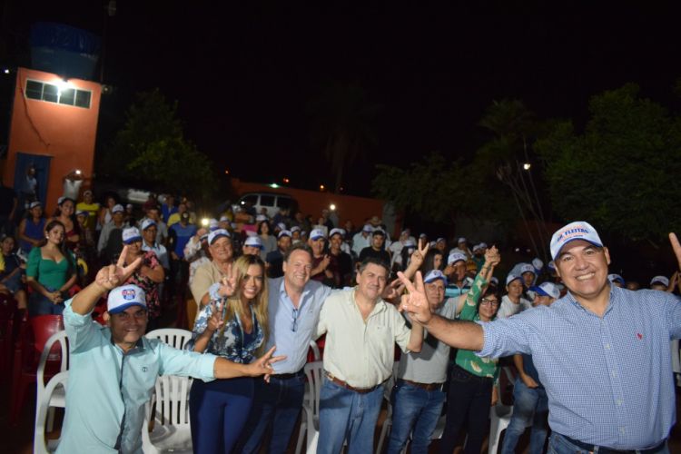 Pinochistas se reunieron con Blas Llano y Hugo Fleitas en Pedro Juan Caballero