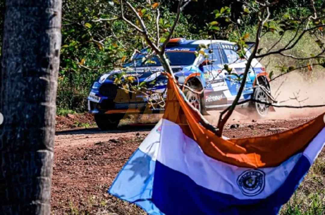 'Migue' Zaldívar, el paraguayo más rápido en el Shakedown