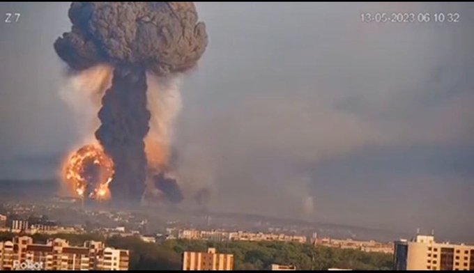 Misil ruso habría destruido depósitos de municiones de Fuerzas Armadas de Ucrania